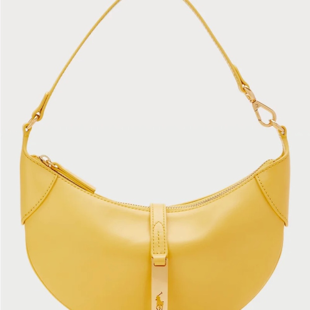 Polo ID Leather Mini Shoulder Bag
in Canary Yellow